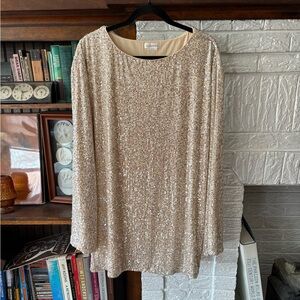 Lovers + Friends sequin mini dress size Large